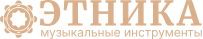 логотип музыкального магазина ethnic music
