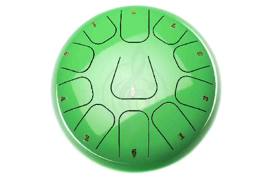 Глюкофон Foix FTD-1211C-GR Глюкофон, 30см, До мажор, зеленый - фото 1