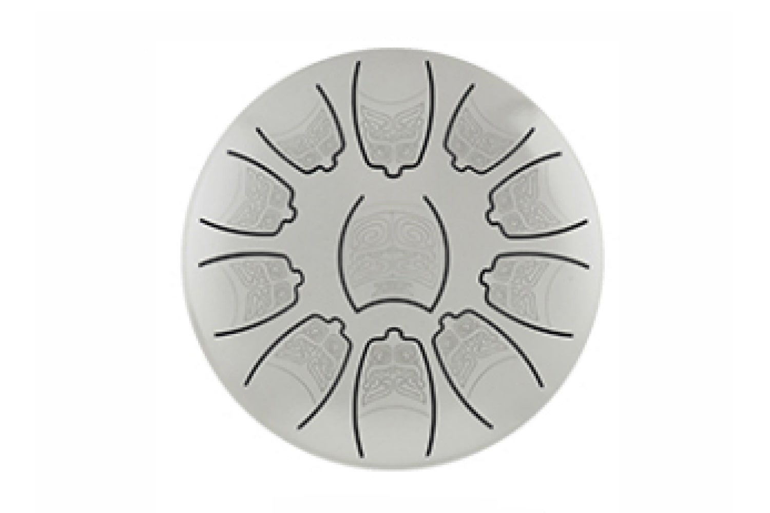 Глюкофон Foix FTD-611D-WH - Глюкофон, 15см, Ре мажор, белый - фото 1