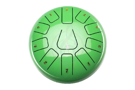 Глюкофон Foix FTD-811F-GR Глюкофон, 20см, Фа мажор, зеленый - фото 1