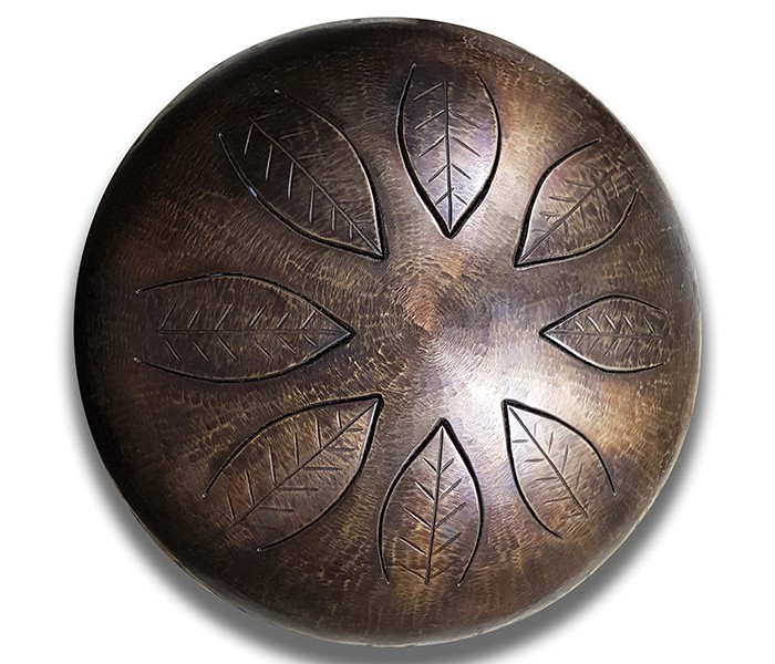 Глюкофон Handpan Overtone OHP-L33-8-0-BR-D - Глюкофон 33 см - фото 1