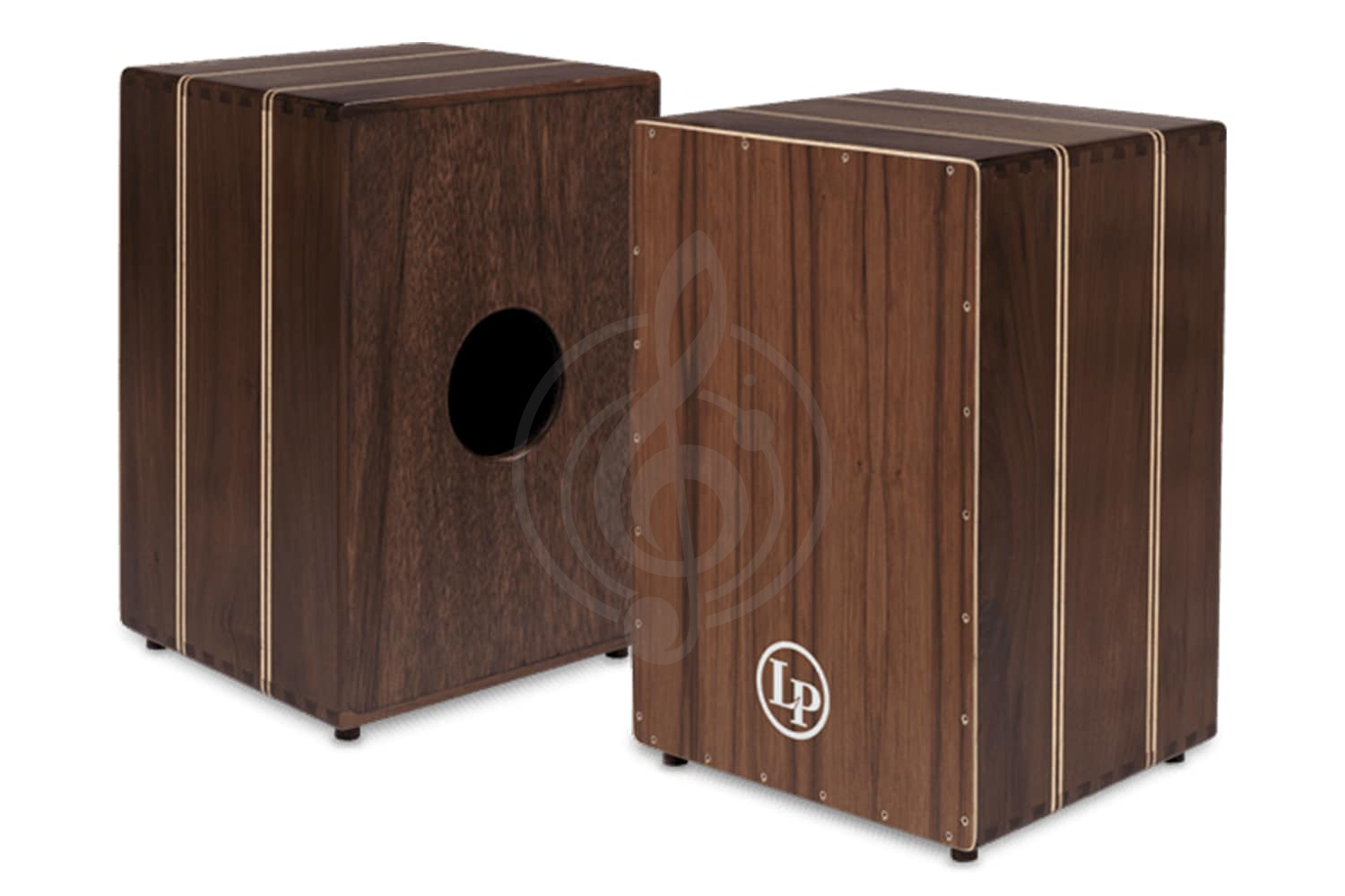 Кахон Latin Percussion LP8800WS Peruvian Solid Wood Walnut String Cajon - Кахон - фото 1