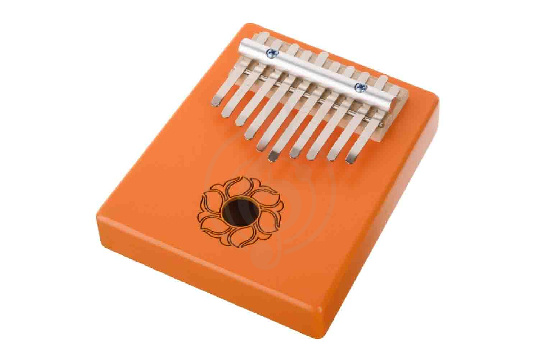 Калимба Мозеръ KMKr-2-OR Escudo - Калимба, резонаторная, 10 язычков, трапеция, оранжевая - фото 1