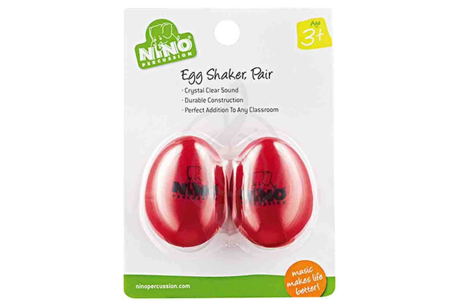 Шейкер Nino Percussion NINO540R-2 - Шейкер-яйцо - фото 1