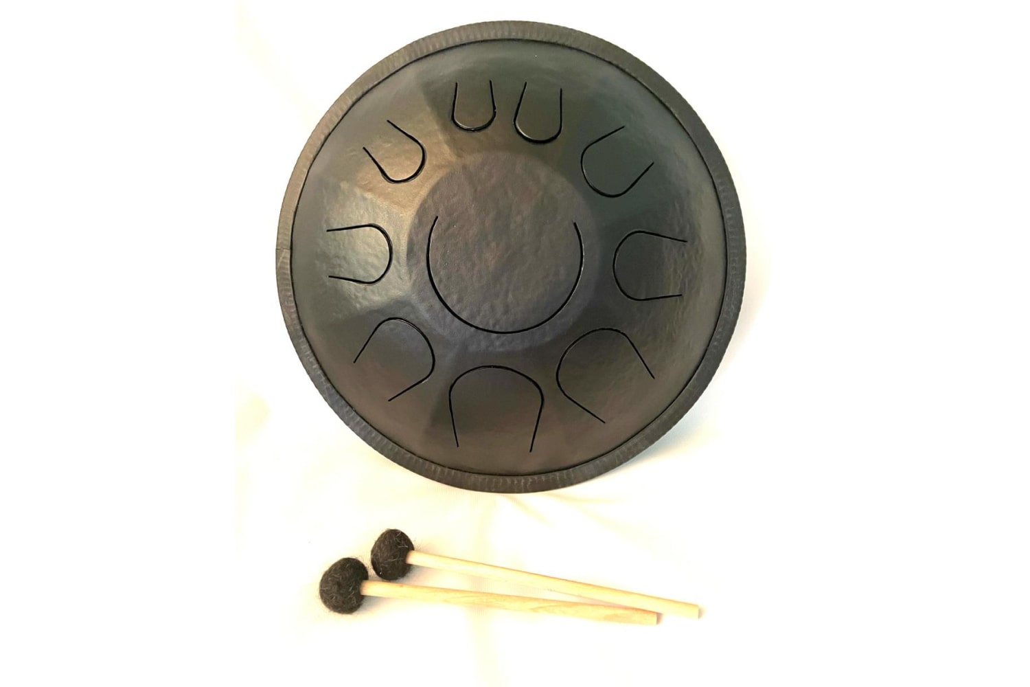 Глюкофон Pangooda Drums PNG-GR-36M1 - Глюкофон "Гранофон", черный 36см - фото 1