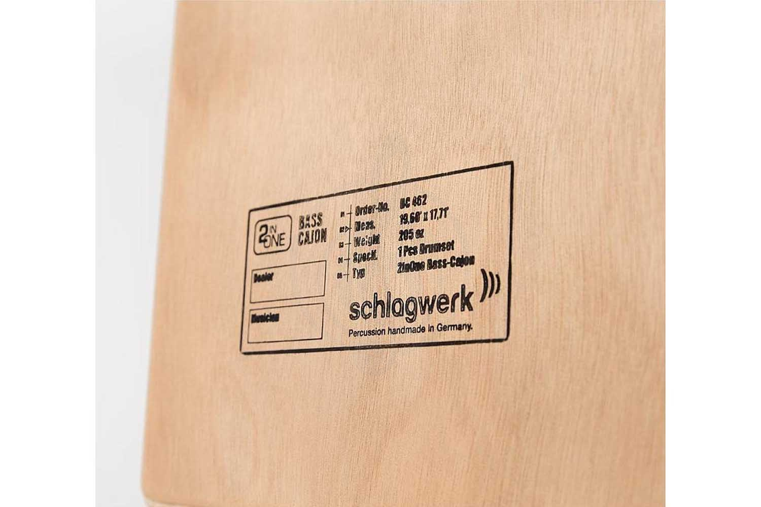 Кахон SCHLAGWERK BC462 - Кахон бас - фото 6