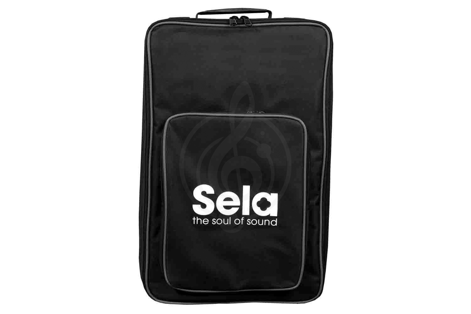  Sela SE-090 - Чехол-рюкзак для кахона, черный - фото 4