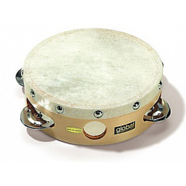 Тамбурин Sonor Global CG T 6N Тамбурин 6", кожа, 5 пар бубенцов - фото 1