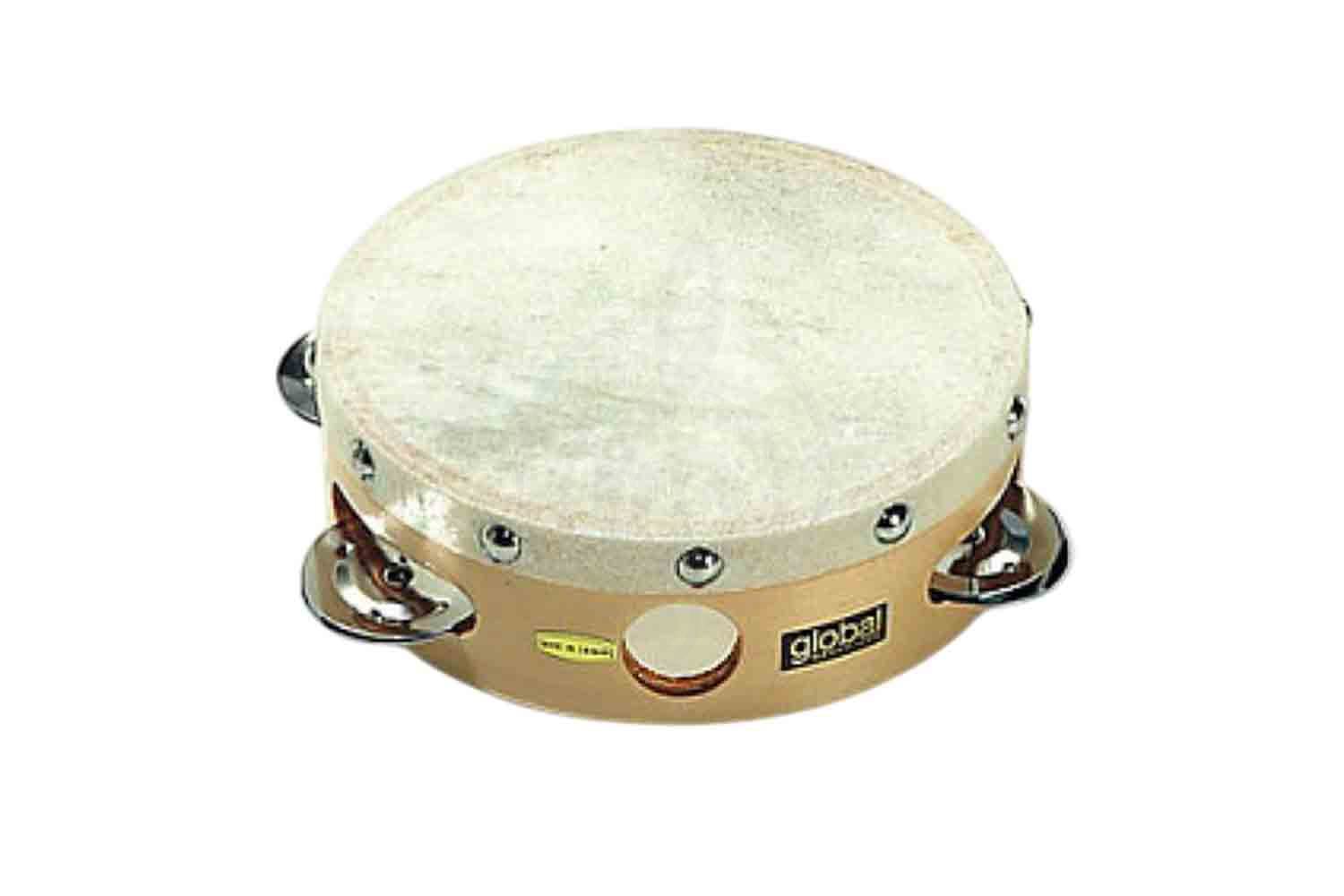 Тамбурин Sonor Global CG T 6N Тамбурин 6", кожа, 5 пар бубенцов - фото 2
