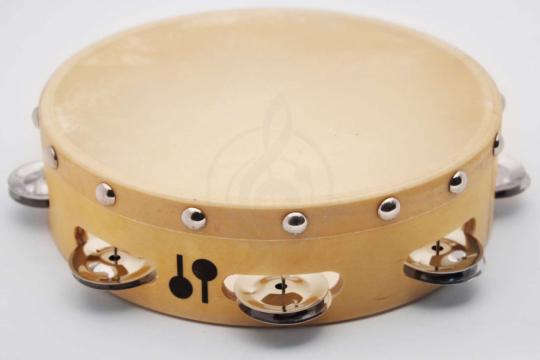 Тамбурин Sonor Global CG T 8N Тамбурин 8", кожа, 7 пар бубенцов - фото 2
