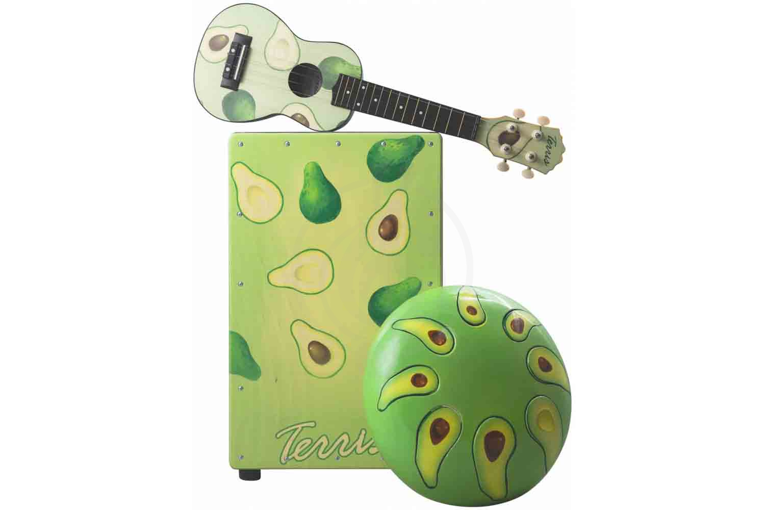 Кахон TERRIS KE-101-AVO Exclusive AVOCADO - Кахон с подструнником - фото 4